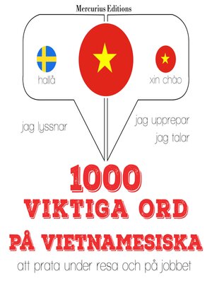 cover image of 1000 viktiga ord på vietnamesiska
